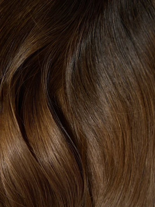 Ombre Espresso (#1C) to Chestnut Brown (#6C) Invisible Tape 20" (25g)