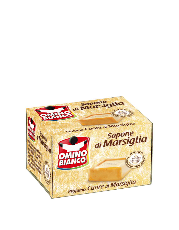Omino Bianco Laundry Soap Cuore di Marsiglia 250 gr