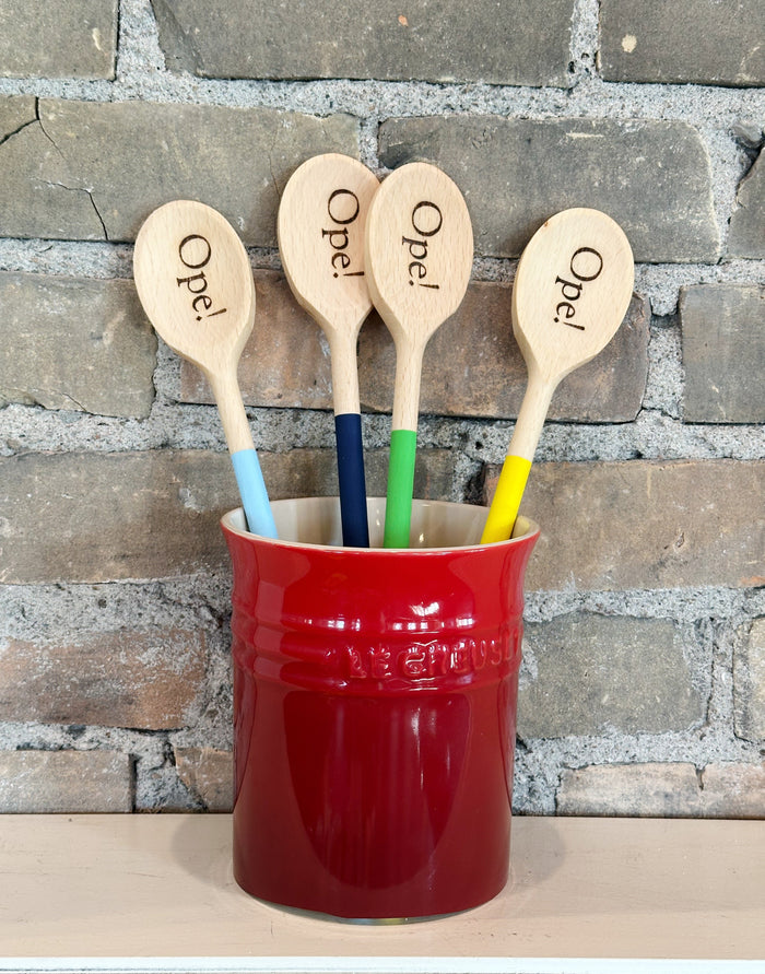 ope! wooden spoon