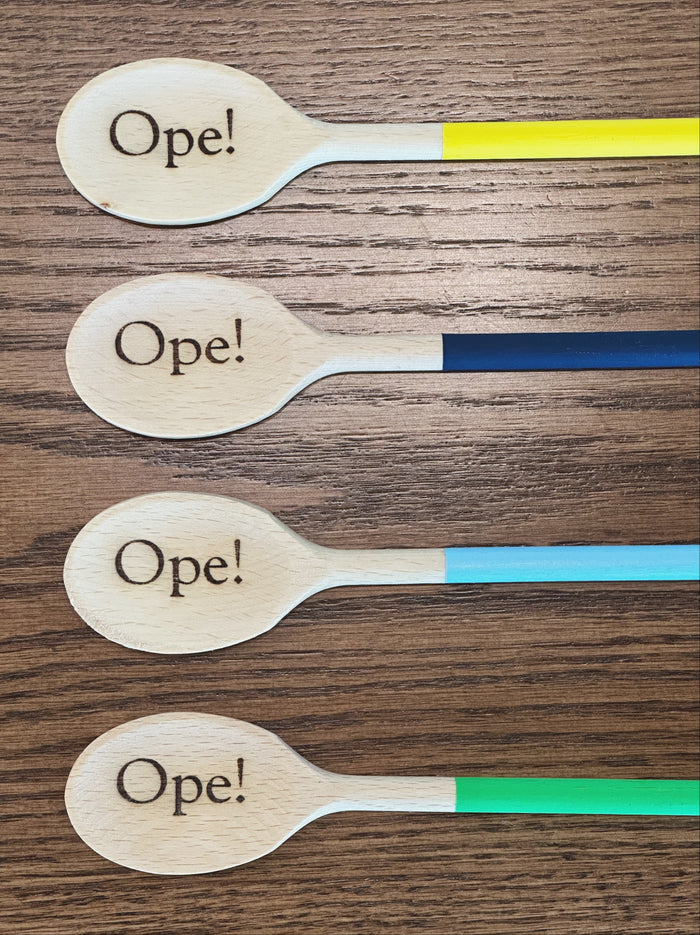 ope! wooden spoon