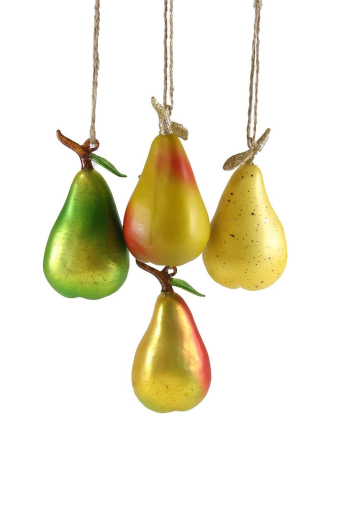 Orchard Pear Ornament (Assorted)