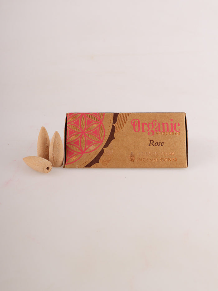 Organic Goodness Backflow Cones | Rose-Image 2