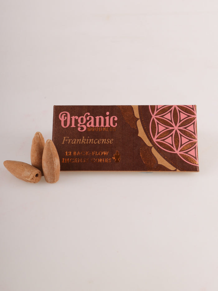 Organic Goodness Backflow Cones | Frankincense-Image 2