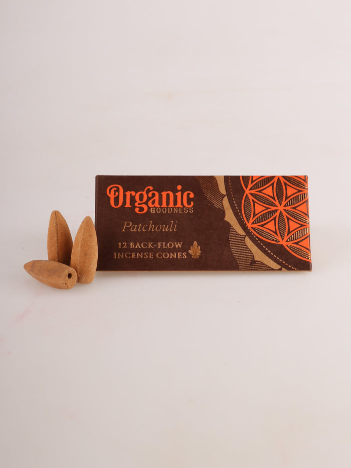 Organic Goodness Backflow Cones | Patchouli-Image 2