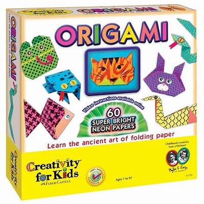 Origami Neon Paper Folding Kit