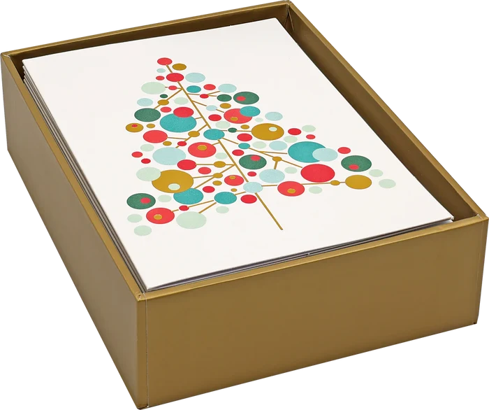 Ornamental Tree Small Cards Set of 20