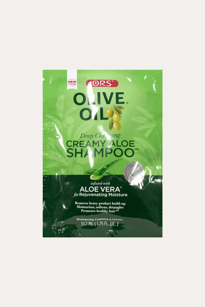 ORS OLIVE OIL MOISTURE RESTORE CREAMY ALOE SHAMPOO ORS