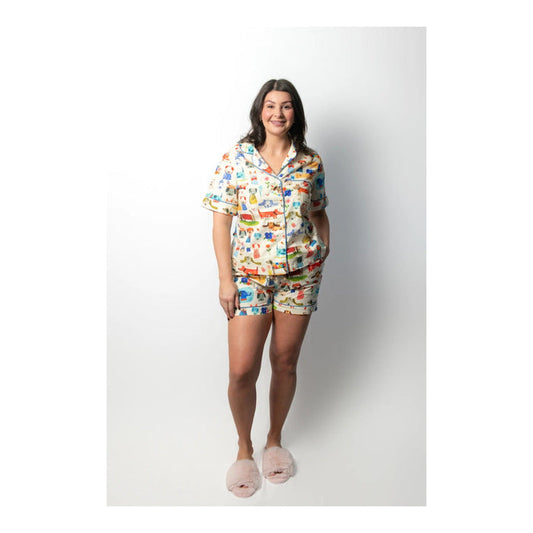 Painted Dog Short Pajama