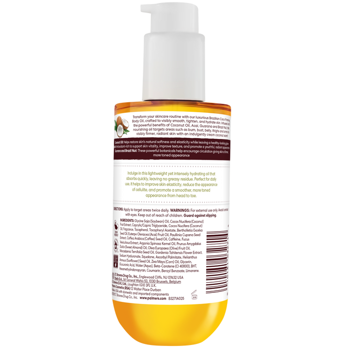 Palmer's Brazilian Coco Firming Body Oil 192ml