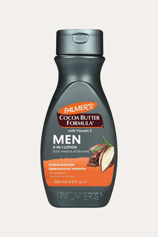 PALMER'S COCOA BUTTER FORMULA MEN BODY & FACE 24 HOUR MOISTURE - BSW BEAUTY CANADA