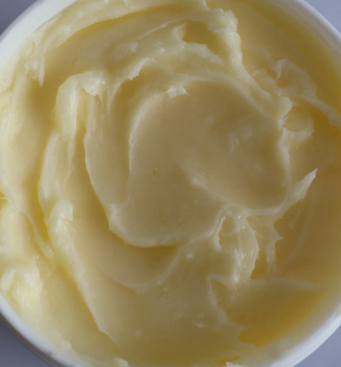 Close-up of Cocoa Butter Solid Jar