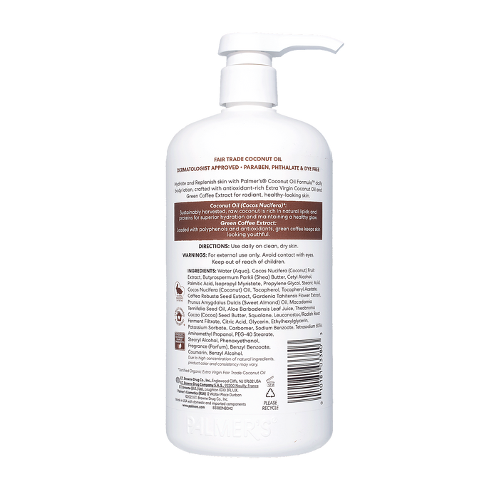Palmer's Coconut Oil Body Lotion 1 Litre
