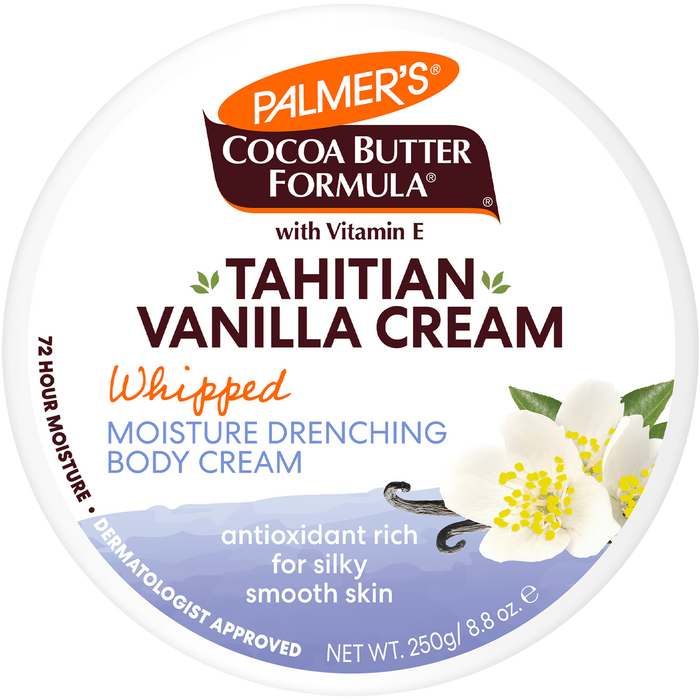 Palmer's Tahitian Vanilla Whipped Body Cream 250g