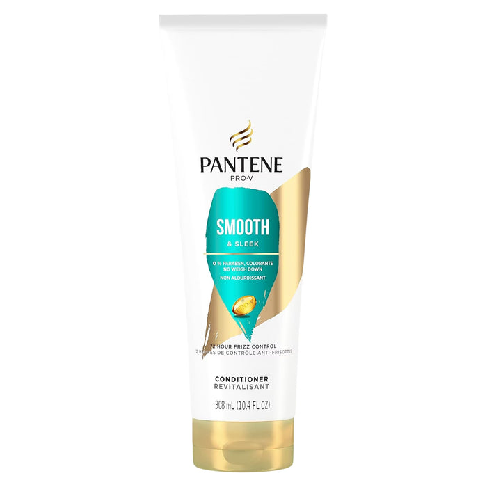 Pantene Pro-V Smooth & Sleek Conditioner - 10.4 oz - 12 Pack