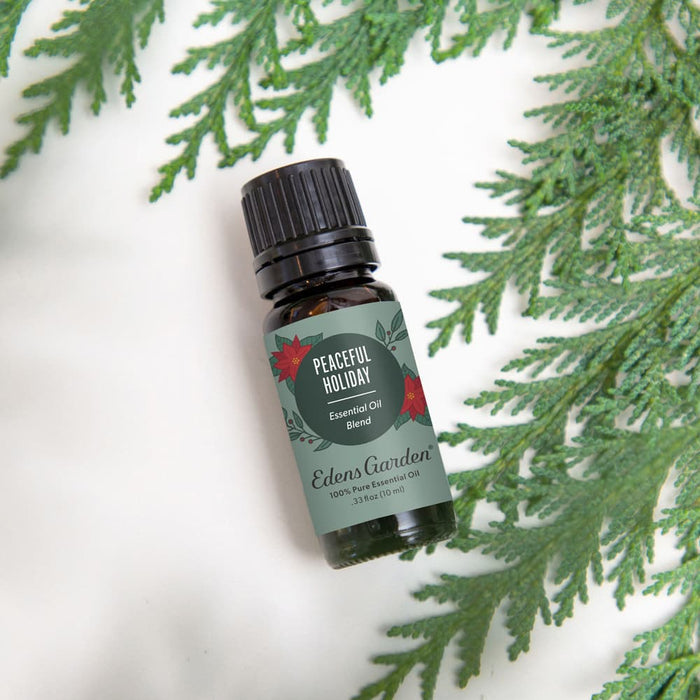 Lifestyle image of Peaceful Holiday Essential Oil Blend
