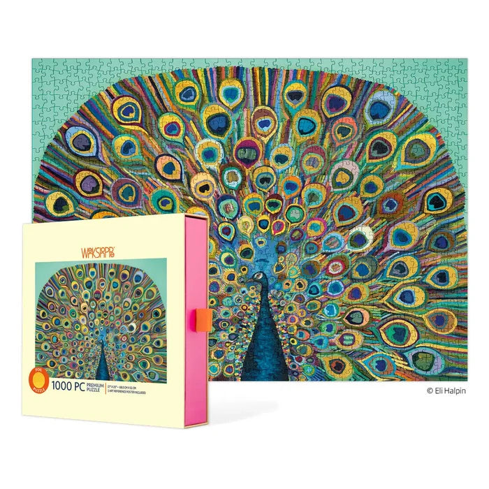 Peacock 1000 Piece Puzzle