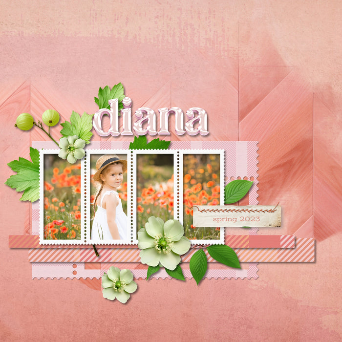Capture the special moments in life with these digital scrapbooking alphabet letters, numbers, and punctuation by Lucky Girl Creative digital art. Great for page titles for spring, wedding, birthday, baby, special events, and more! The Pearl Pink Alpha Set consists of a full set of digital art uppercase letters A-Z, lowercase letters a-z, numbers 0-9, and most punctuation marks. This alpha set is available as individual embellishments only. This kit is included in the Pearl Alpha Bundle.