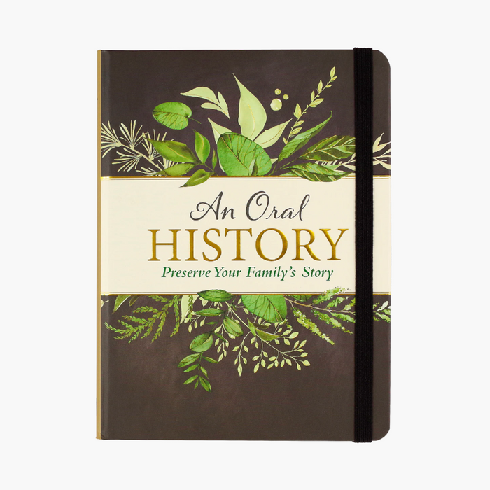 PETER PAUPER Guided Book - An Oral History: Preserve Your Family's Story