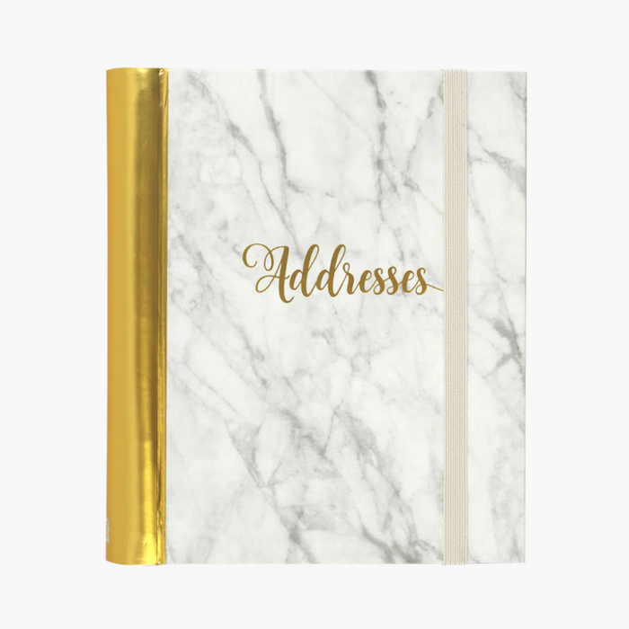 PETER PAUPER Marble Large Address Book