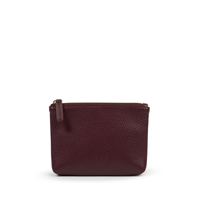 PETITE BASE POUCH in BURGUNDY by Base Supply