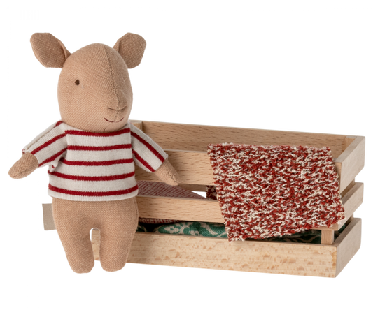 Maileg - Pig in Box - Baby Girl