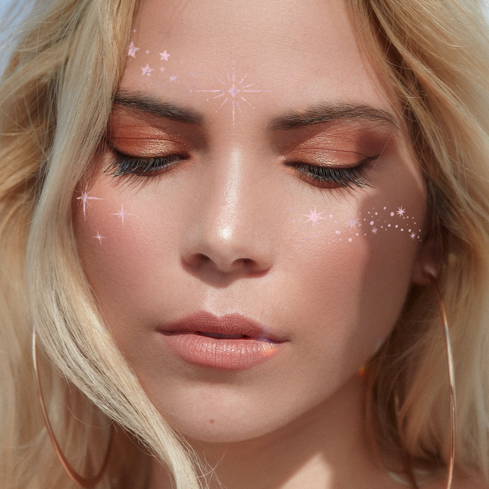 Pink Starlight Temporary Tattoo Variety Set of 25