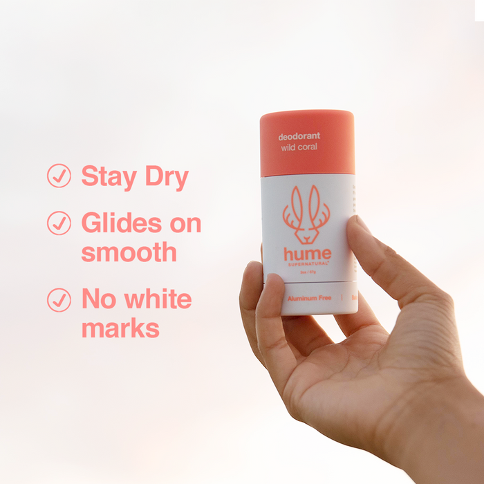 Plant & Probiotic Deodorant- Wild Coral Scent