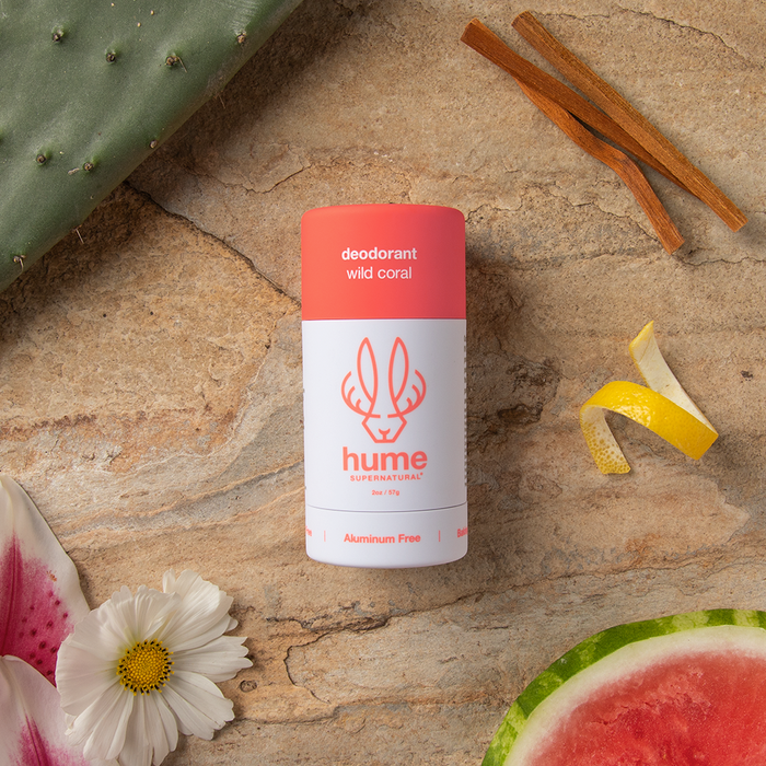 Plant & Probiotic Deodorant- Wild Coral Scent