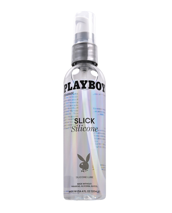 Playboy Pleasure Slick Silicone Lubricant 4 fl oz