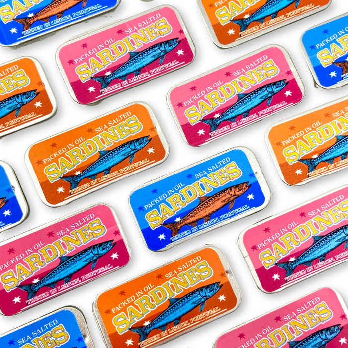 Portuguese Sardine Tin Lip Balms - Assorted Flavors