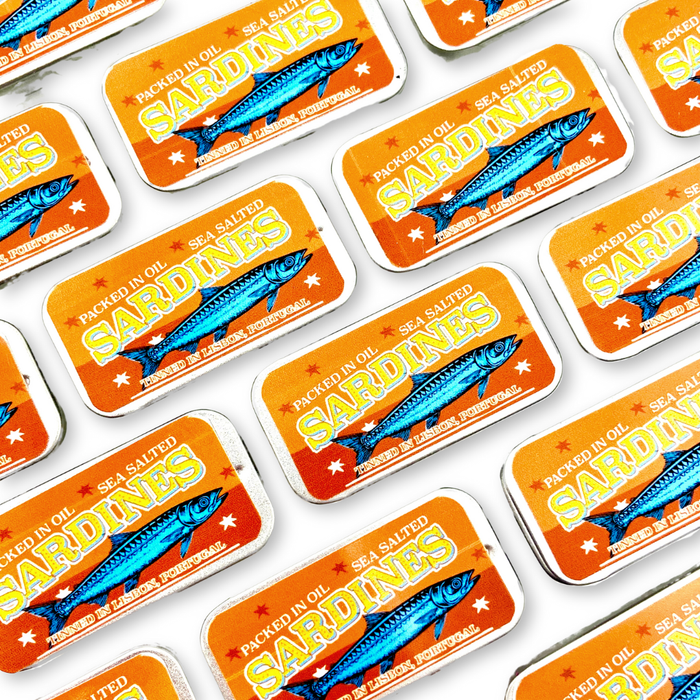 Portuguese Sardine Tin Lip Balms - Assorted Flavors