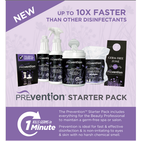 PREvention One-Step Disinfectant Starter Kit-BASICS, Prep Products-Gel Essentialz-Gel Essentialz