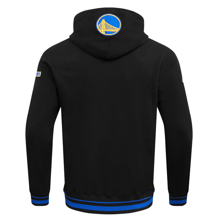 Pro Standard Golden State Warriors hoodie with tail detail and comfortable fleece fabric in black