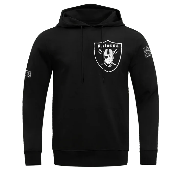 Pro Standard Las Vegas Raiders Classic Chenille Hoodie - Black (FOR5410174-BLK)