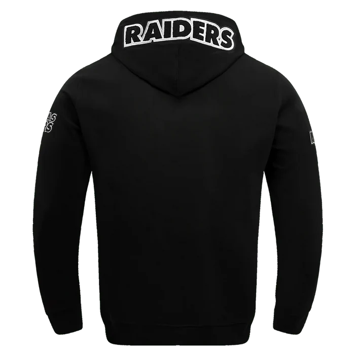 Pro Standard Las Vegas Raiders Classic Chenille Hoodie - Black (FOR5410174-BLK)