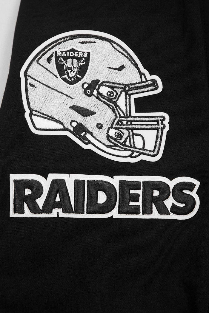 Pro Standard Las Vegas Raiders Classic Chenille Hoodie - Black (FOR5410174-BLK)
