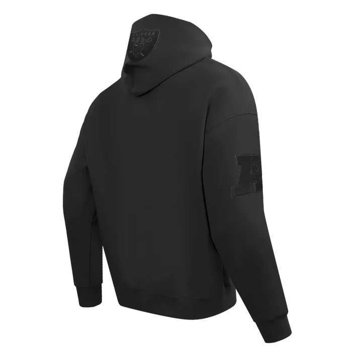 Pro Standard Las Vegas Raiders Neutral Drop Shoulder Hoodie - Black (FOR544655-BLK)