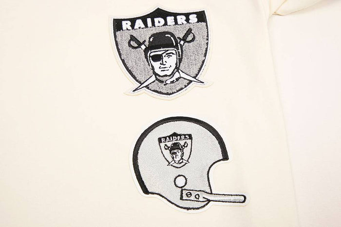 Pro Standard Las Vegas Raiders Retro Classic DK Tee - Eggshell/Black (FOR143562-EBK)