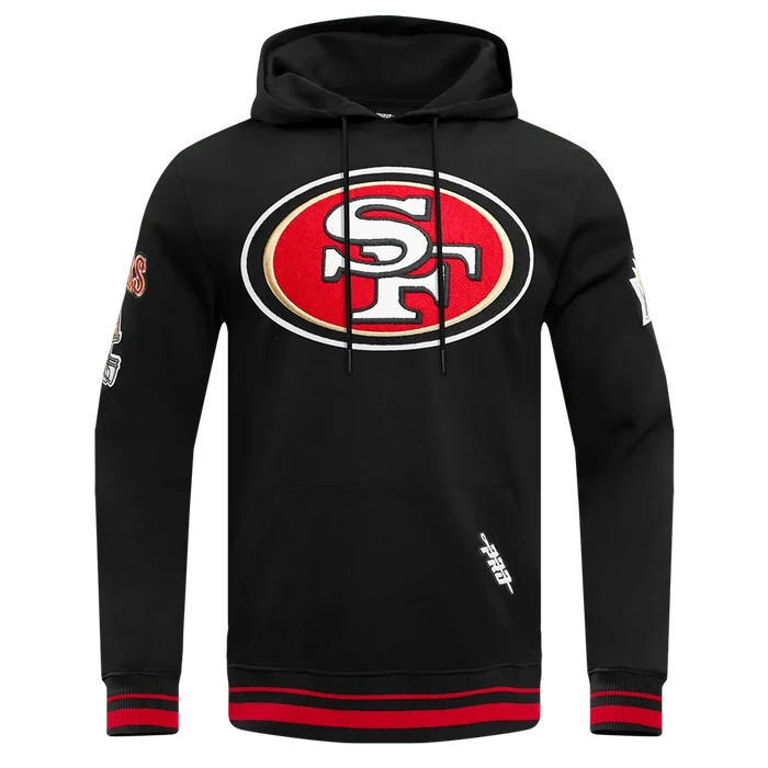 Pro Standard San Francisco 49ers Mash Up Hoodie - Black/Red/Black (FS45410412-BRK)