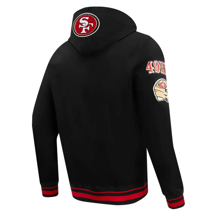 Pro Standard San Francisco 49ers Mash Up Hoodie - Black/Red/Black (FS45410412-BRK)