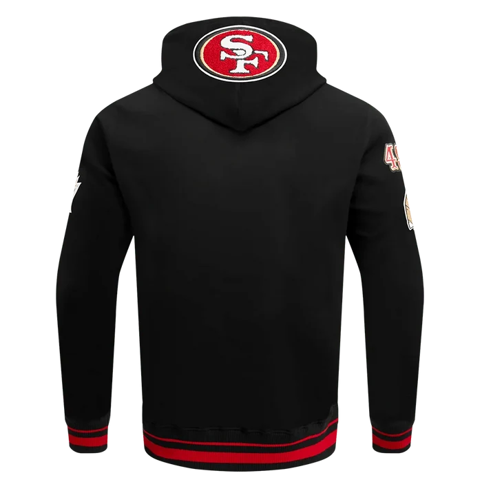 Pro Standard San Francisco 49ers Mash Up Hoodie - Black/Red/Black (FS45410412-BRK)