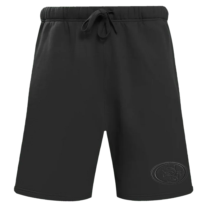 Pro Standard San Francisco 49ers Neutral FLC Short - Black (FS4344635-BLK)