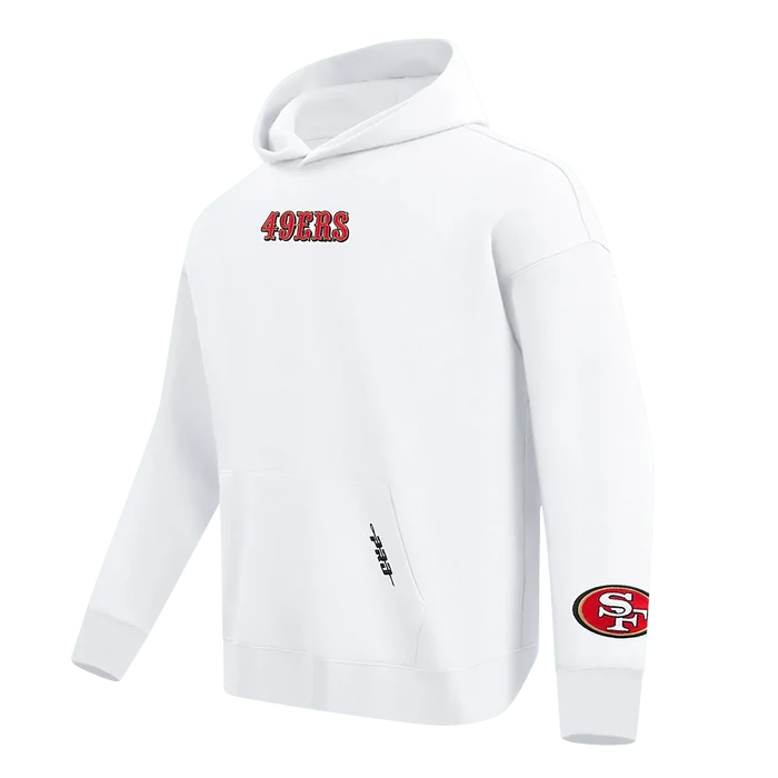 Pro Standard San Francisco 49ers Wingspan Hoodie - White (FS45410468-WHT)