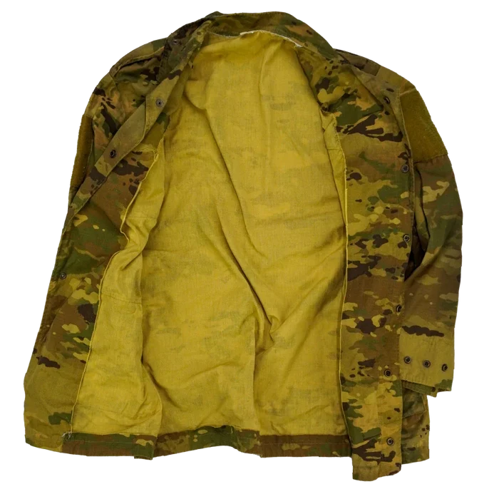 Production Made Multi Camo Field Shirt - Large - Film Production Used - Field Shirts