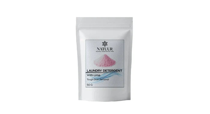 PUREWASH | Natural Laundry Detergent Powder | For Top Load Machines | Plant Surfactants | Baking Soda | Lemon | Clean | Soft | Fresh