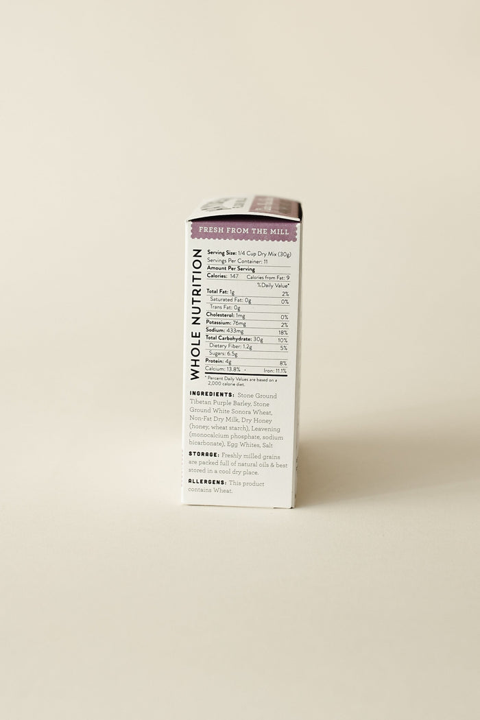 purple barley pancake mix
