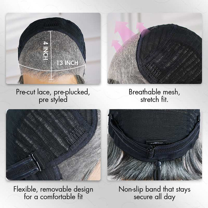 qvr human hair wigs bob wigs for dreadlocks transition protective hairstyle