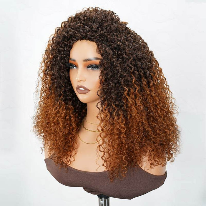 voluminious curly human hair wigs, beginner friendly natural looking wigs