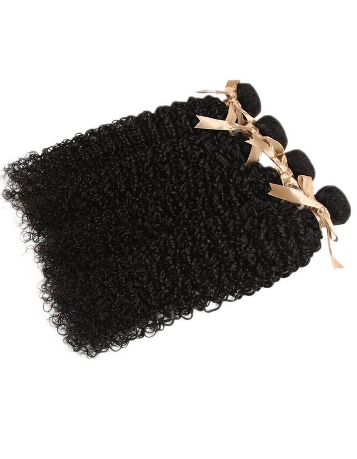 high quality jerry curly human hair bundles 4pcs