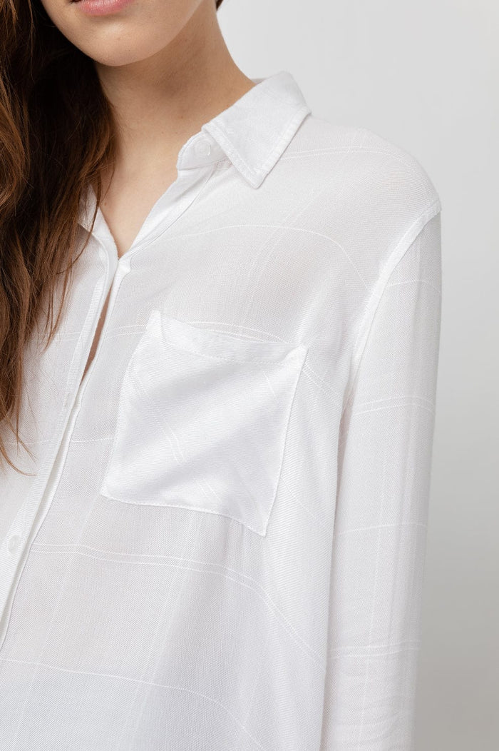 Rails Hunter Plaid Shirt Ivory Check - Taryn x Philip Boutique